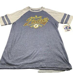 Cooperstown Collection Men's Size Medium T-Shirt San Diego Padres Blue Gray New